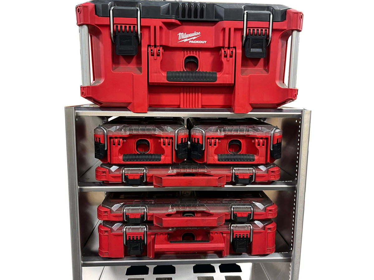 Milwaukee Packout Rack - Aluminum 60" Van Rack
