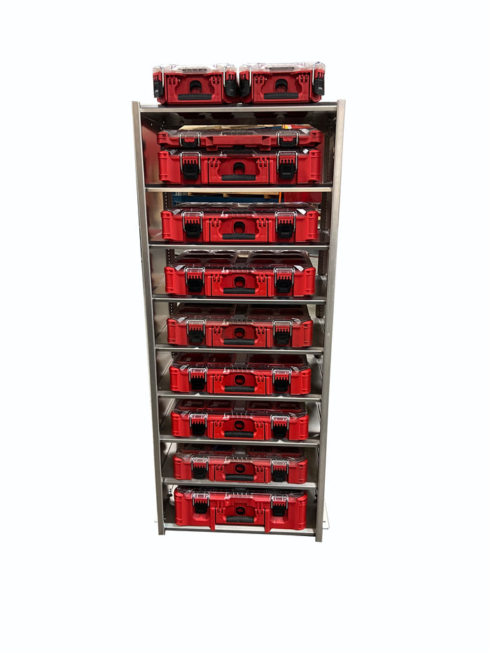 Porte-bagages de fourgonnette de 60 po, compatible avec Milwaukee Packout.